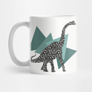 Modern Brachiosaurus Mug